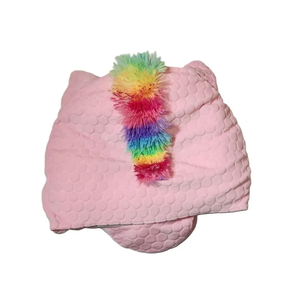 Unicorn Plush Mask – Soft Costume Headpiece for Dress-Up, Parties & Cosplay